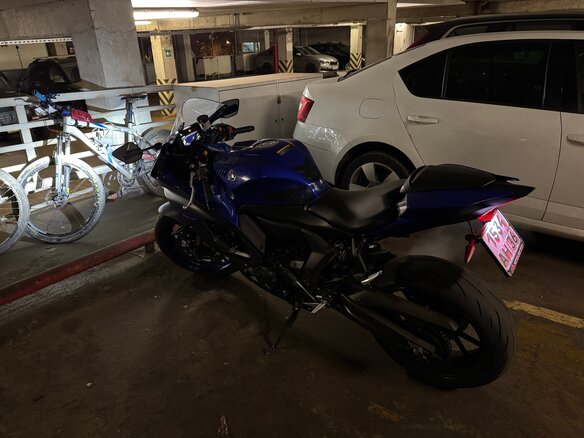 2022 Yamaha YZF-R7, синий, 965000 рублей - вид 5