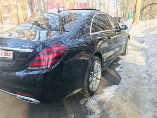 2019 Mercedes-Benz S-Класс 400 d Long VI (W222, C217) Рестайлинг, чёрный, 5300000 рублей, вид 5