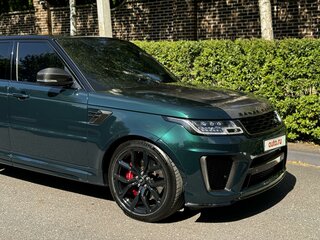 2021 Land Rover Range Rover Sport SVR II Рестайлинг, зелёный, 10500000 рублей, вид 1