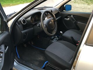 2012 Lada (ВАЗ) Granta I, голубой, 350000 рублей, вид 3