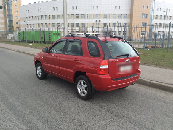 2009 Kia Sportage II Рестайлинг, красный - вид 5