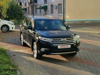 2013 Toyota Highlander II (XU40) Рестайлинг, чёрный, 2200000 рублей, вид 2