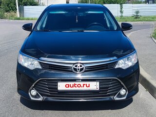 2016 Toyota Camry VII (XV50) Рестайлинг, чёрный, 2500000 рублей, вид 5