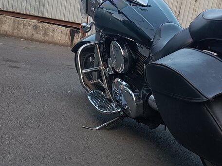 2006 Kawasaki VN1600 Vulcan, чёрный, 650000 рублей, вид 1