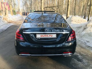 2019 Mercedes-Benz S-Класс 400 d Long VI (W222, C217) Рестайлинг, чёрный, 5300000 рублей, вид 1
