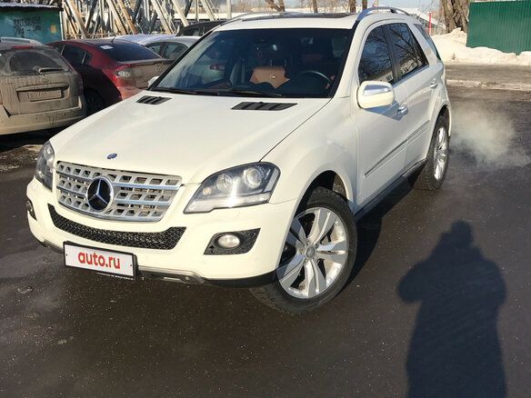 2008 Mercedes-Benz M-Класс 350 II (W164) Рестайлинг, белый - вид 14