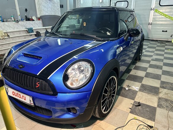 2007 Mini Hatch Cooper S II (R56), синий, 1000000 рублей - вид 5