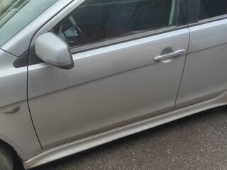 2010 Mitsubishi Lancer X, серебристый, 900000 рублей, вид 4