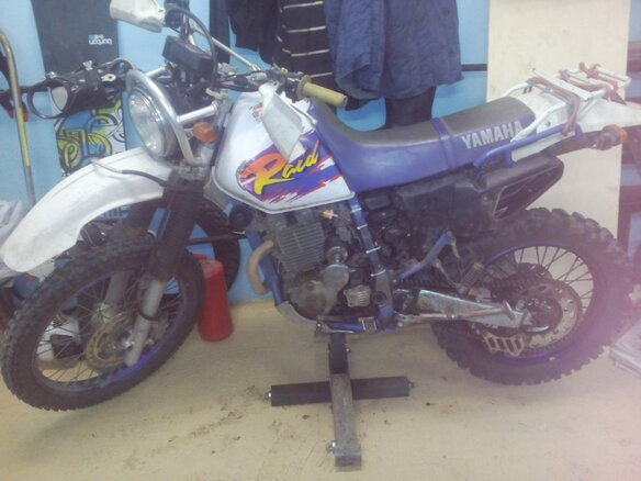 1994 Yamaha TT-R250, белый, 210000 рублей