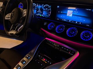 2021 Mercedes-Benz AMG GT 4-Door Coupe 43 I, чёрный, 8950000 рублей, вид 5