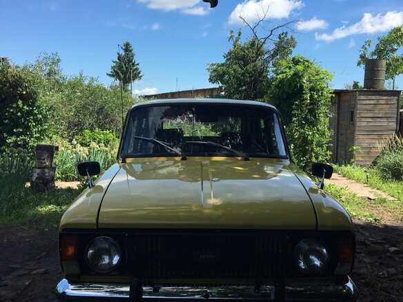 1989 Иж 2125 «Комби» 21251, жёлтый - вид 2