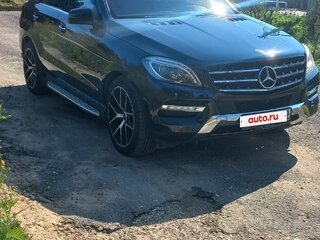 2014 Mercedes-Benz M-Класс 350 CDI III (W166), синий, 2850000 рублей, вид 2