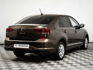 2020 Volkswagen Polo VI, коричневый, 1429000 рублей, вид 5