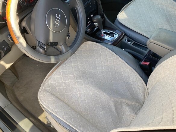2002 Audi A6 II (C5) Рестайлинг, голубой, 475000 рублей - вид 7