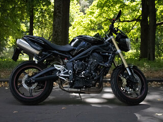 2012 Triumph Street Triple, чёрный, 650000 рублей, вид 1