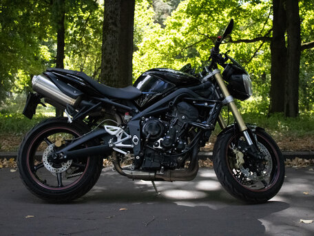 2012 Triumph Street Triple, чёрный, 650000 рублей, вид 1