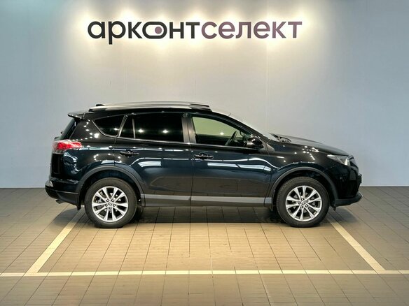 2016 Toyota RAV4 IV (XA40) Рестайлинг, чёрный - вид 7