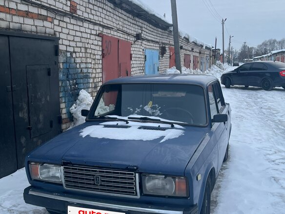 2005 Lada (ВАЗ) 2107, синий - вид 3
