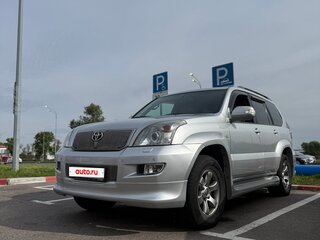 2008 Toyota Land Cruiser Prado 5-speed 120 Series Рестайлинг, серебристый, 2100000 рублей, вид 2