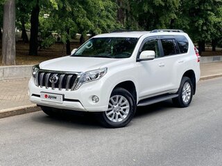 2016 Toyota Land Cruiser Prado 150 Series Рестайлинг 1, белый, 4150000 рублей, вид 1