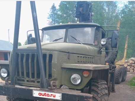 1990 Урал 4320, зелёный, 2500000 рублей, вид 1