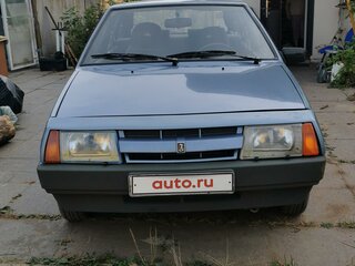1990 Lada (ВАЗ) 21096, голубой, 300000 рублей, вид 1