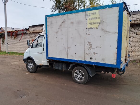 2002 ГАЗ ГАЗель (3302), белый, 165000 рублей - вид 4