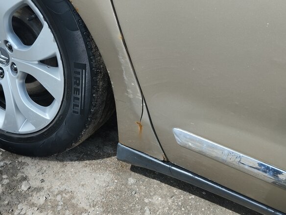 2008 Citroen C5 II, золотистый - вид 12