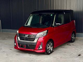 2018 Nissan Dayz Roox I Рестайлинг, красный, 850000 рублей, вид 1