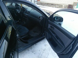 2007 Mazda 3 I (BK) Рестайлинг, чёрный, 420000 рублей, вид 4
