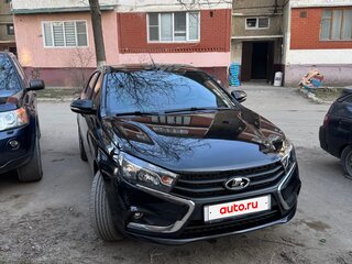 2021 Lada (ВАЗ) Vesta I, чёрный, 1165000 рублей, вид 4