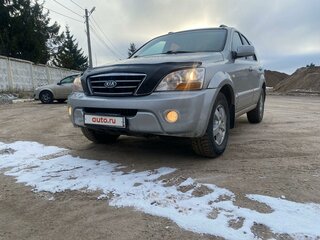 2008 Kia Sorento I Рестайлинг, серебристый, 780000 рублей, вид 2