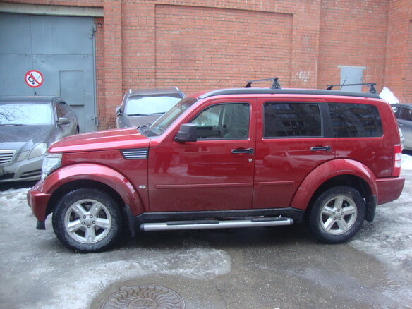 2007 Dodge Nitro, красный - вид 6