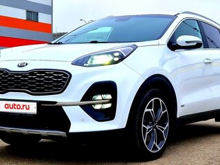 2021 Kia Sportage IV Рестайлинг, белый, 2570000 рублей, вид 1