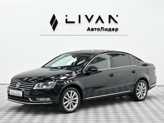 2014 Volkswagen Passat B7, чёрный, 1065000 рублей, вид 3