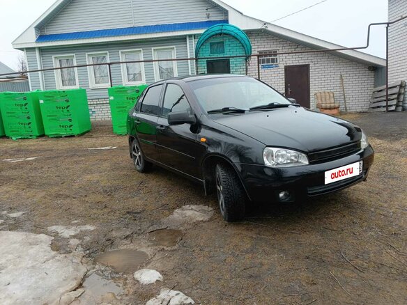 2010 Lada (ВАЗ) Kalina I, чёрный, 245000 рублей