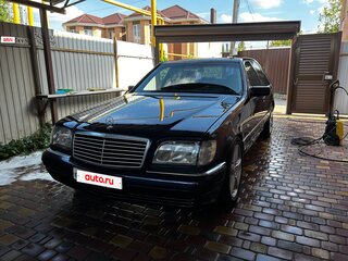 1998 Mercedes-Benz S-Класс 300 III (W140) Рестайлинг, фиолетовый, 1100000 рублей, вид 4