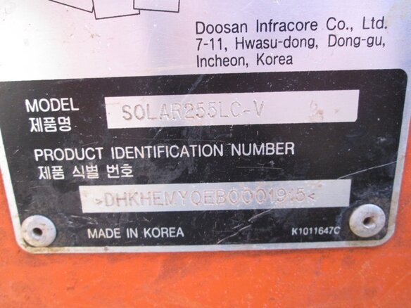2011 Doosan Solar, красный - вид 13
