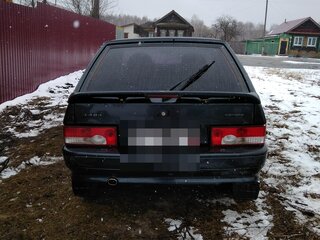 2007 Lada (ВАЗ) 2114, чёрный, 100000 рублей, вид 4