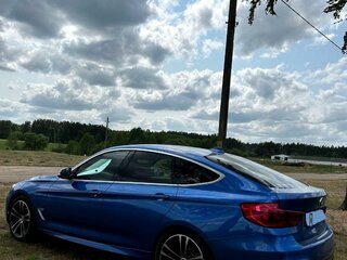 2019 BMW 3 серии Gran Turismo 320d VI (F3x) Рестайлинг, синий, 2490635 рублей, вид 4