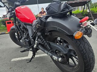 2017 Honda Rebel 500, красный, 550000 рублей, вид 4