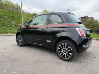 2012 Fiat 500 II, чёрный, 1800000 рублей, вид 4