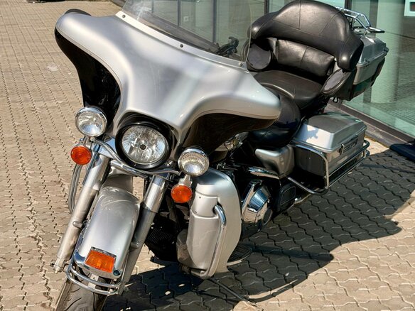 2003 Harley-Davidson Electra Glide, серебристый, 690000 рублей - вид 25