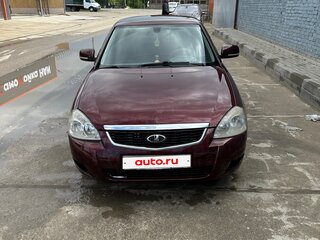 2009 Lada (ВАЗ) Priora I, красный, 400000 рублей, вид 2