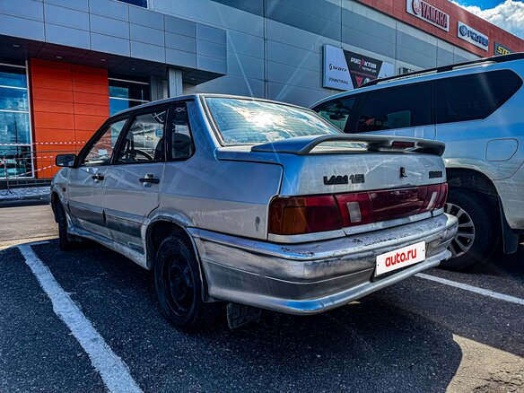 2004 Lada (ВАЗ) 2115, серый, 110000 рублей - вид 6