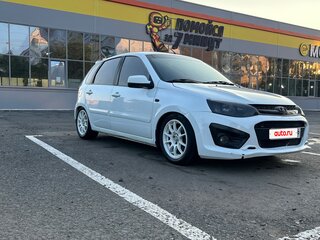2013 Lada (ВАЗ) Kalina II, белый, 420000 рублей, вид 2