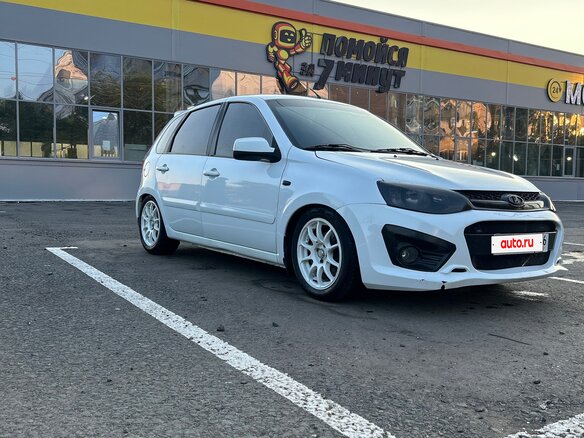 2013 Lada (ВАЗ) Kalina II, белый - вид 1
