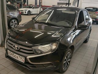2022 Lada (ВАЗ) Granta I Рестайлинг, чёрный, 559000 рублей, вид 2