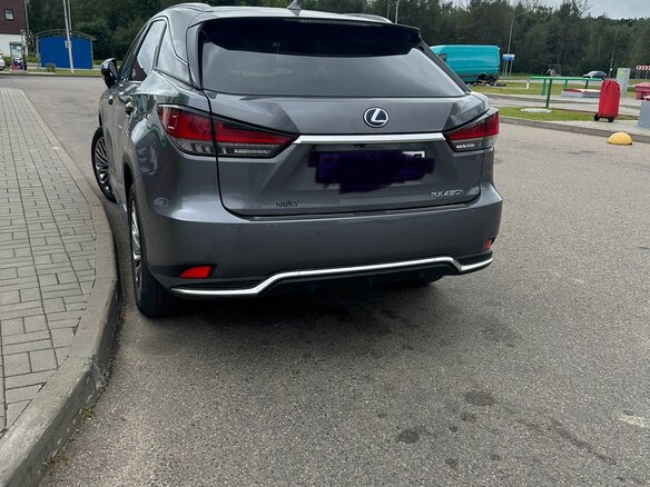 2022 Lexus RX 450h IV Рестайлинг, серебристый, 4300000 рублей - вид 16