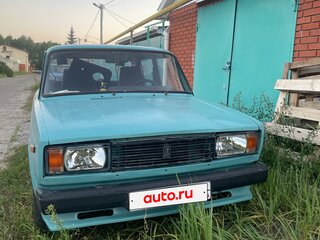 2001 Lada (ВАЗ) 2107, голубой, 180000 рублей, вид 4